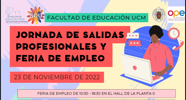 Jornada de Salidas Profesionales. 23 de noviembre de 2022